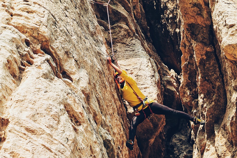 How do climbers get their gear back