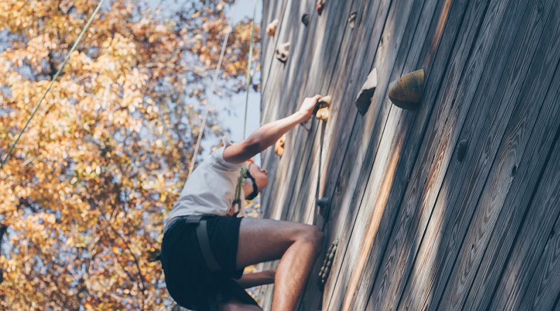 How to Build Your Own Climbing Wall in The Garden